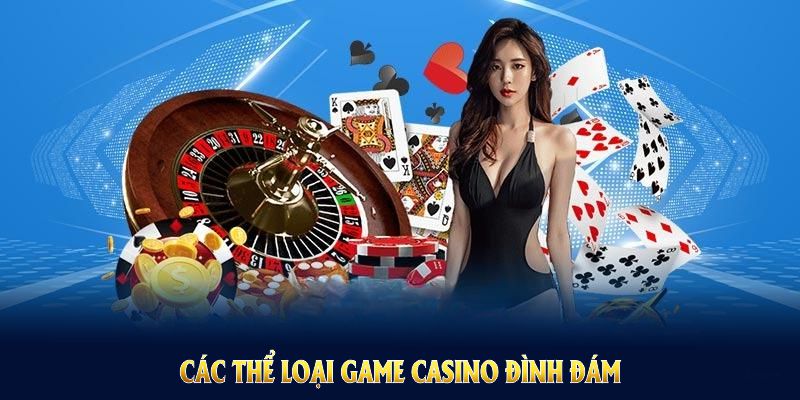 Các thể loại game casino đình đám có tại Sòng Bài 33WIN mà bạn nên thử sức