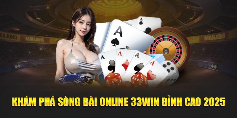 Khám phá sòng bài online 33WIN đỉnh cao 2025